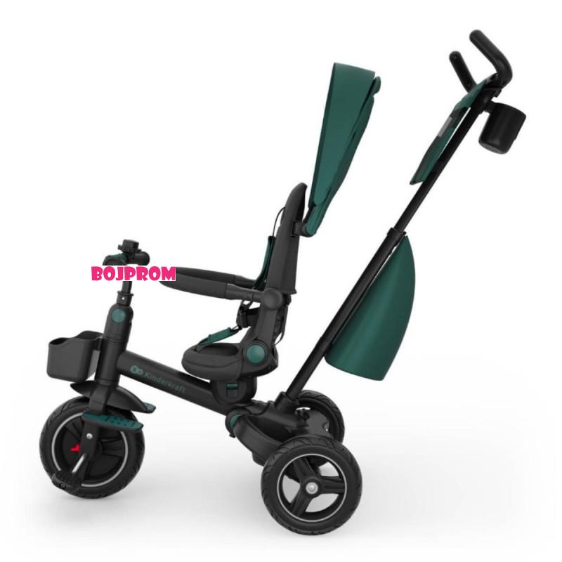 KINDERKRAFT TRICIKL SPINSTEP 2 PLUS GREEN 53306 