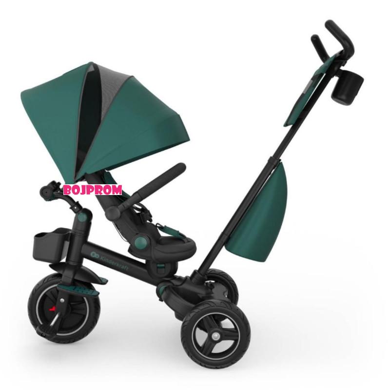 KINDERKRAFT TRICIKL SPINSTEP 2 PLUS GREEN 53306 
