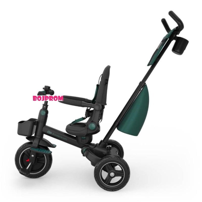 KINDERKRAFT TRICIKL SPINSTEP 2 PLUS GREEN 53306 