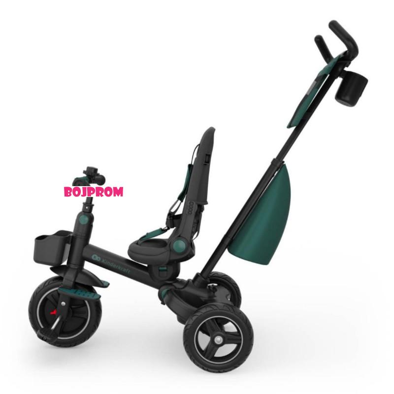 KINDERKRAFT TRICIKL SPINSTEP 2 PLUS GREEN 53306 