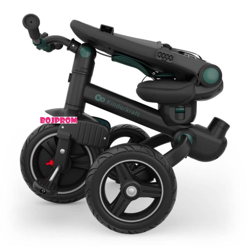 KINDERKRAFT TRICIKL SPINSTEP 2 PLUS GREEN 53306 