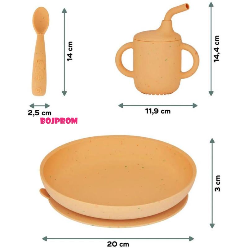 BABYMOOV SET ZA JELO LIKE A GROWN-UP MEAL SET LITTLE ARTY 52301 