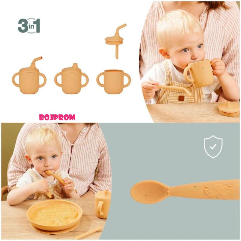 BABYMOOV SET ZA JELO LIKE A GROWN-UP MEAL SET LITTLE ARTY 52301 