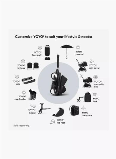 STOKKE KORPA YOYO BLACK 646303 