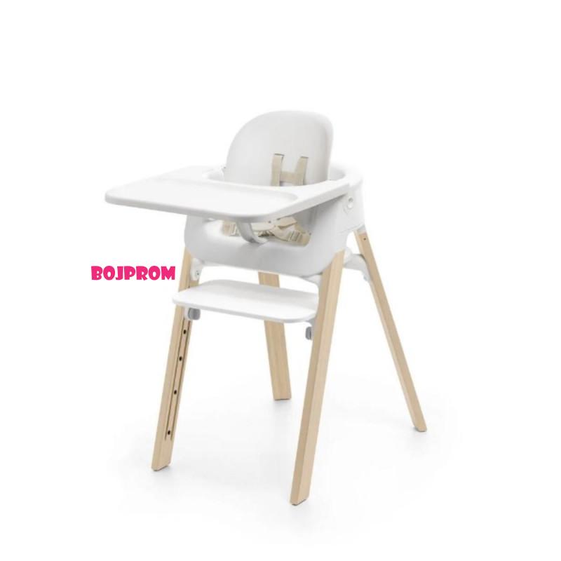 STOKKE STEPS STOLICA ZA HRANJENJE HC2 WHITE NATURAL 692600 