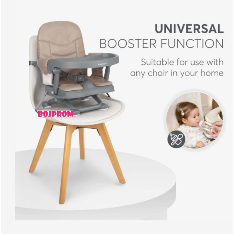 KIKKA BOO STOLICA ZA HRANJENJE PAPPO BEIGE 2025 31004010194 
