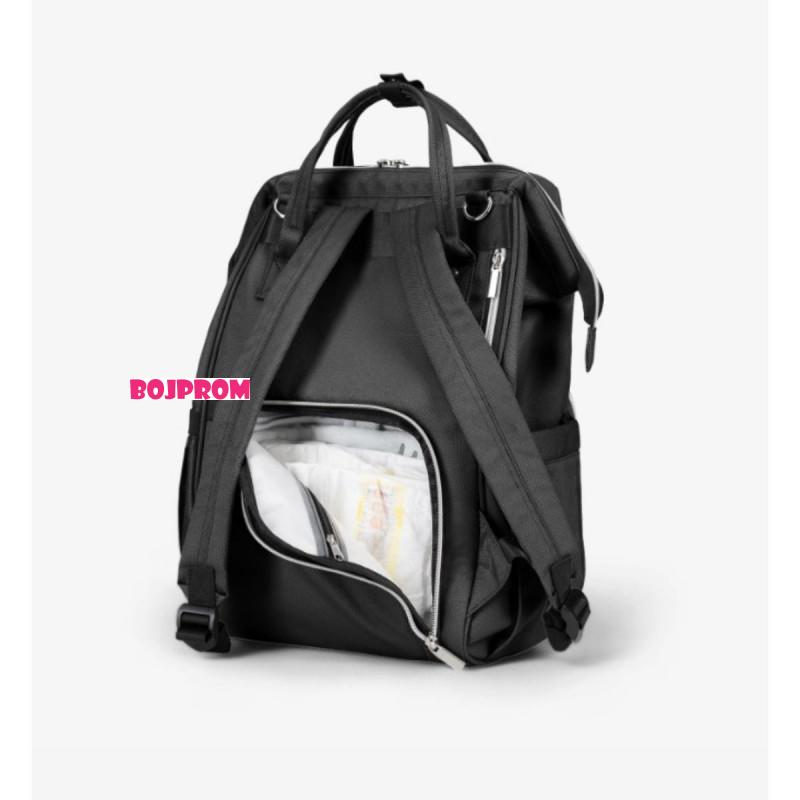 KIKKA BOO TORBA SIENA BLACK&SILVER 2025 31108020111 