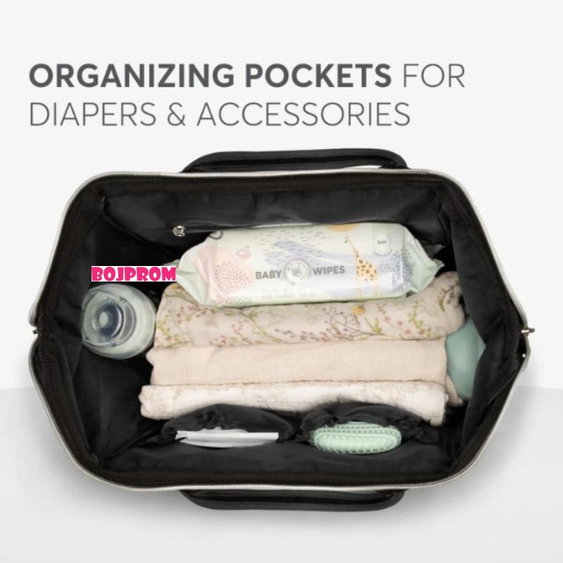 KIKKA BOO TORBA SIENA BLACK&SILVER 2025 31108020111 