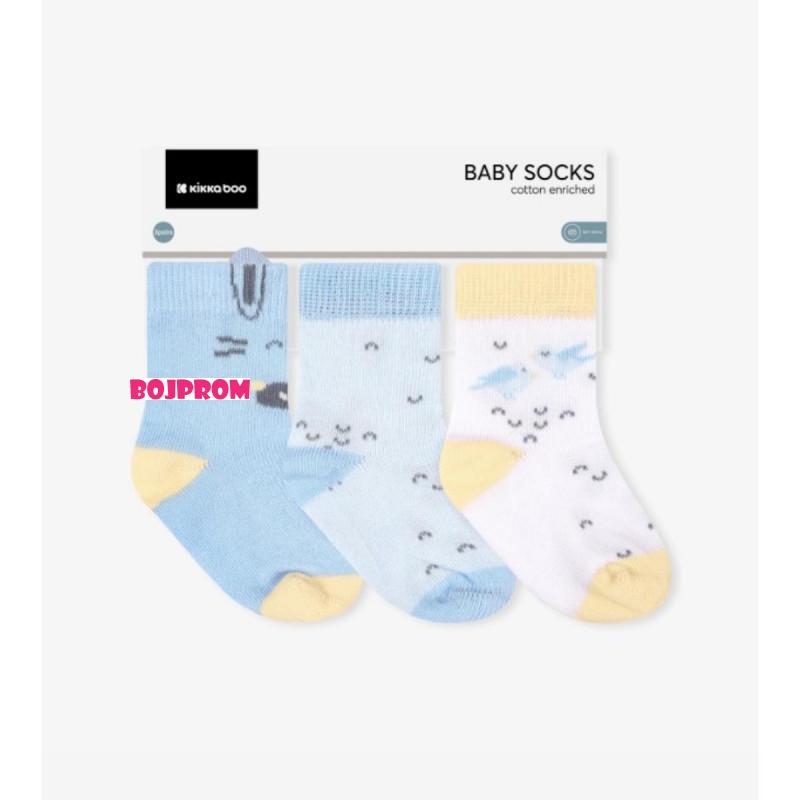 KIKKA BOO BEBI CARAPE STRIPY FRIENDS 0-6M 31110010211 