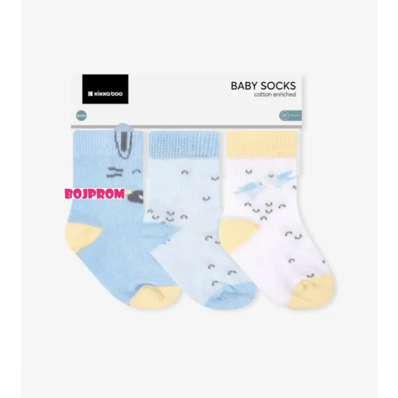 KIKKA BOO BEBI CARAPE STRIPY FRIENDS 0-6M 31110010211 