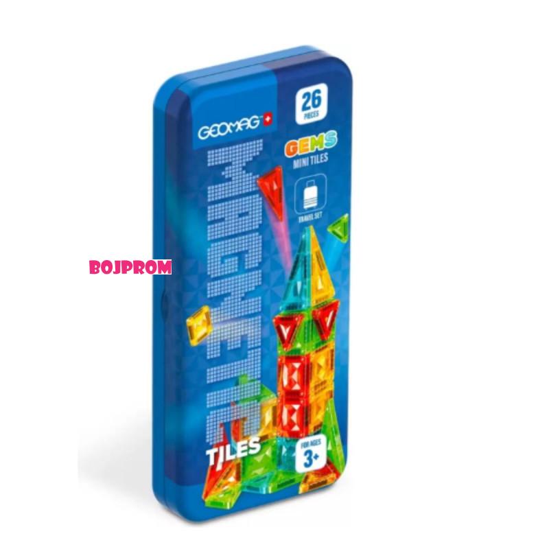 GEOMAG MAGNETNE PLOCICE MINI GEMS TRV SET 26 4106 