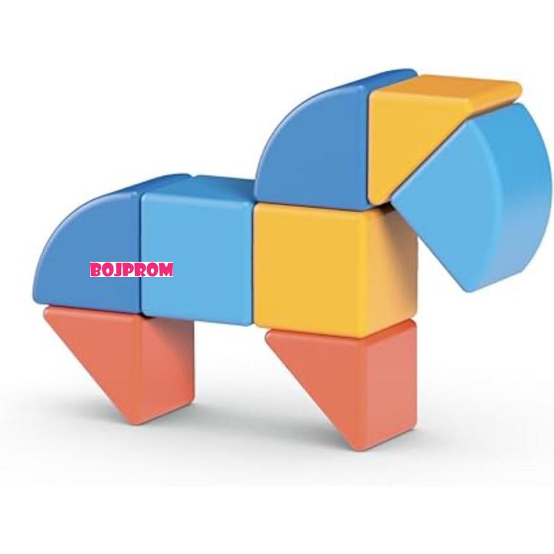 GEOMAG MAGICUBE KOCKE RE 3 OBLIKA ANIMALS 9 208 