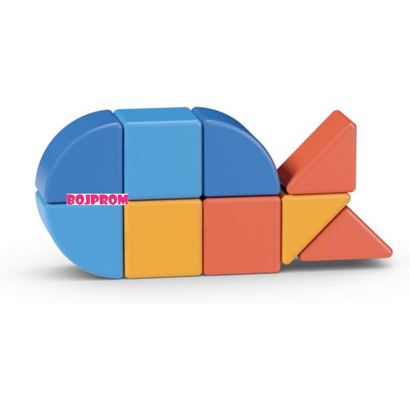 GEOMAG MAGICUBE KOCKE RE 3 OBLIKA ANIMALS 9 208 
