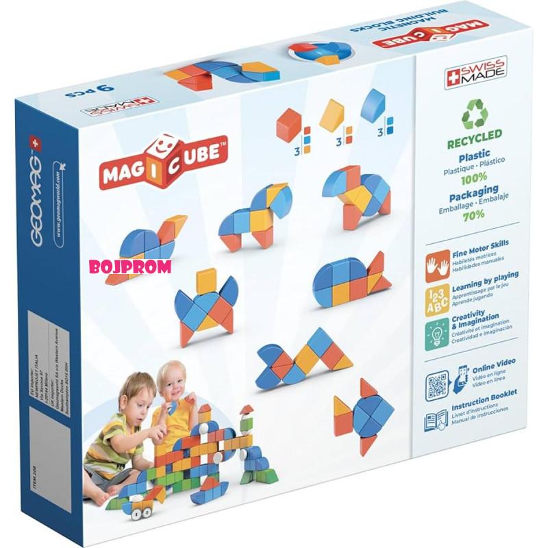 GEOMAG MAGICUBE KOCKE RE 3 OBLIKA ANIMALS 9 208 