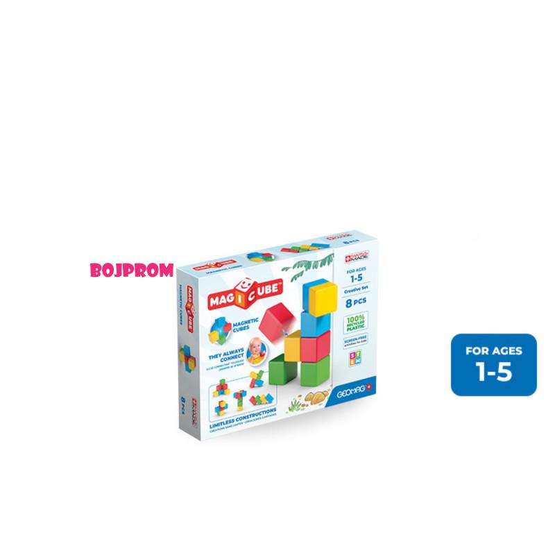 GEOMAG MAGICUBE MAGNETNE KOCKE RE CREATIVE SET 8 246 