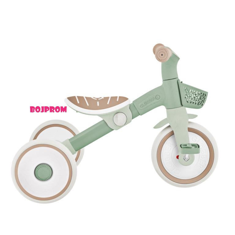 GLOBBER TRICIKL LEARN TRIKE 2U1+ ECO SAUGE VEGB0000737-109 