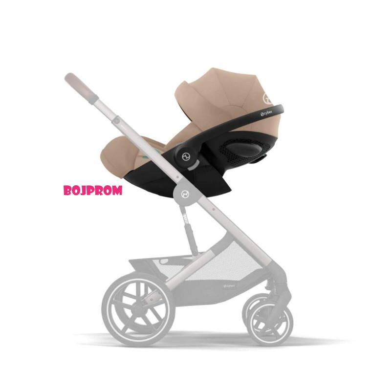 CYBEX KOLICA BALIOS 3U1 CHOCOLATE SA SJEDALICOM CLOUD G I-SIZE PLUS ALMOND 