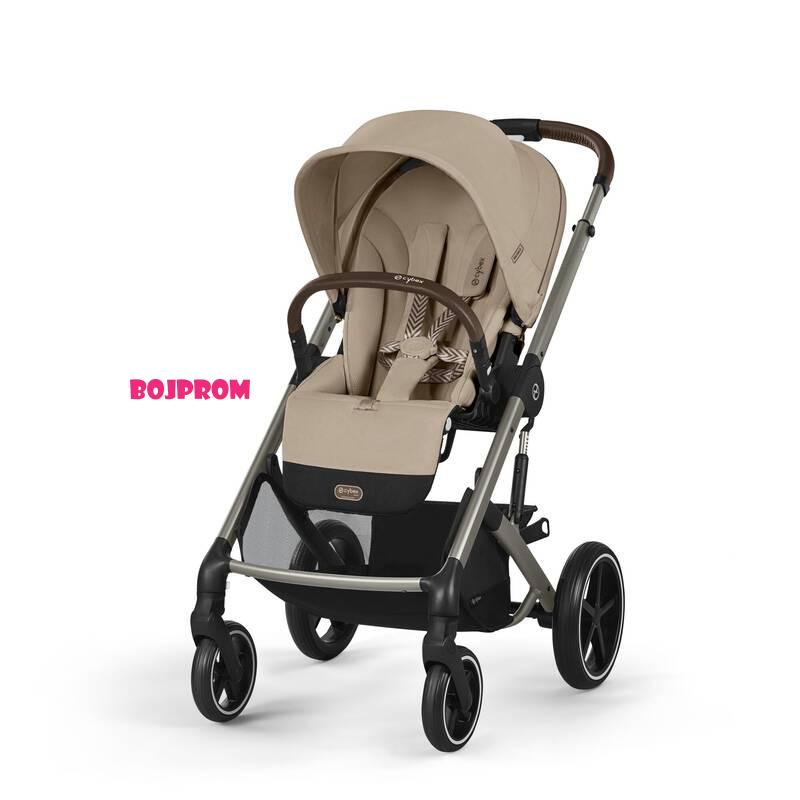 CYBEX KOLICA BALIOS 3U1 ALMOND (KOLICA, KORPA I SJEDALICA CLOUD G I-SIZE PLUS) 