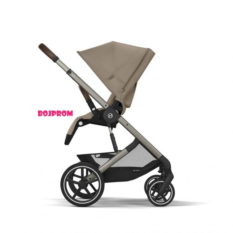 CYBEX KOLICA BALIOS 3U1 ALMOND (KOLICA, KORPA I SJEDALICA CLOUD G I-SIZE PLUS) 