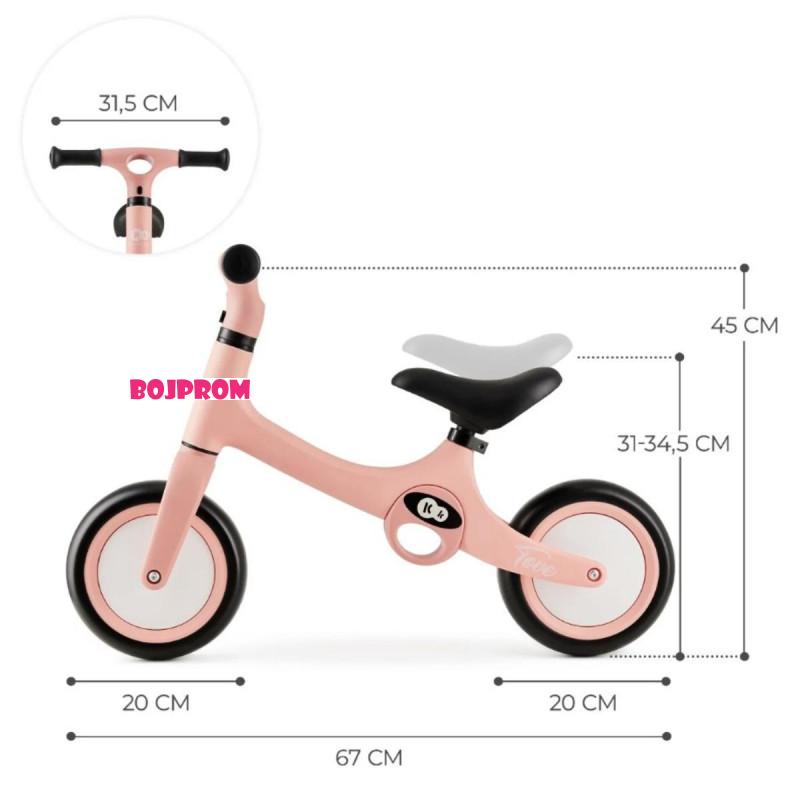 KINDERKRAFT BICIKL TOVE ROSE PINK 43924 