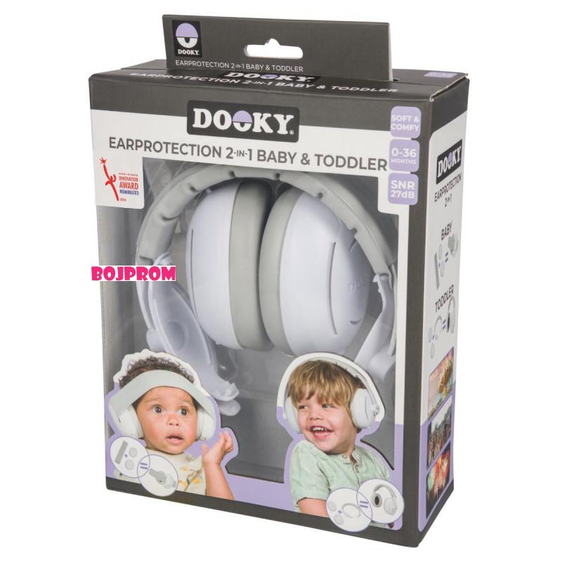 DOOKY SLUSALICE ZA BEBE EAR PROTECTION 2IN1 45897 