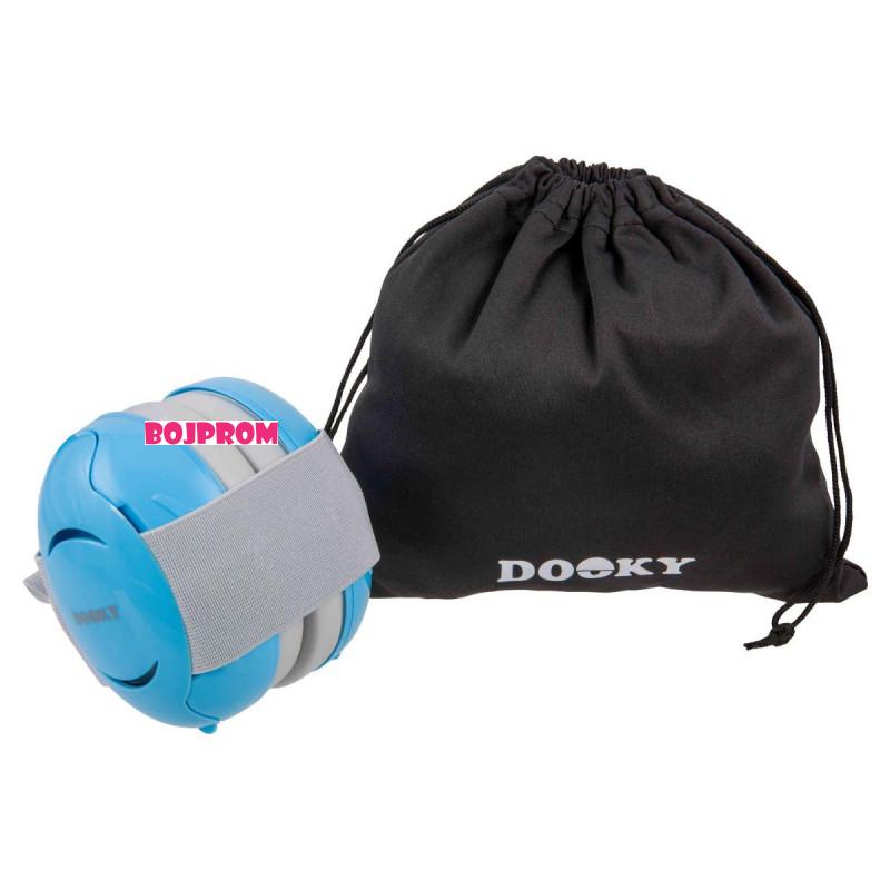 DOOKY SLUSALICE ZA BEBE EAR PROTECTION BLUE 0-3G 46276 