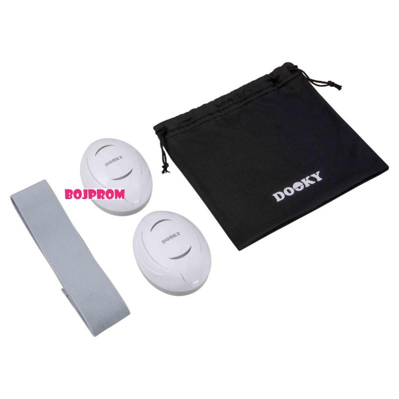 DOOKY SLUSALICE ZA BEBE EAR PROTECTION WHITE 0-3G 46278 