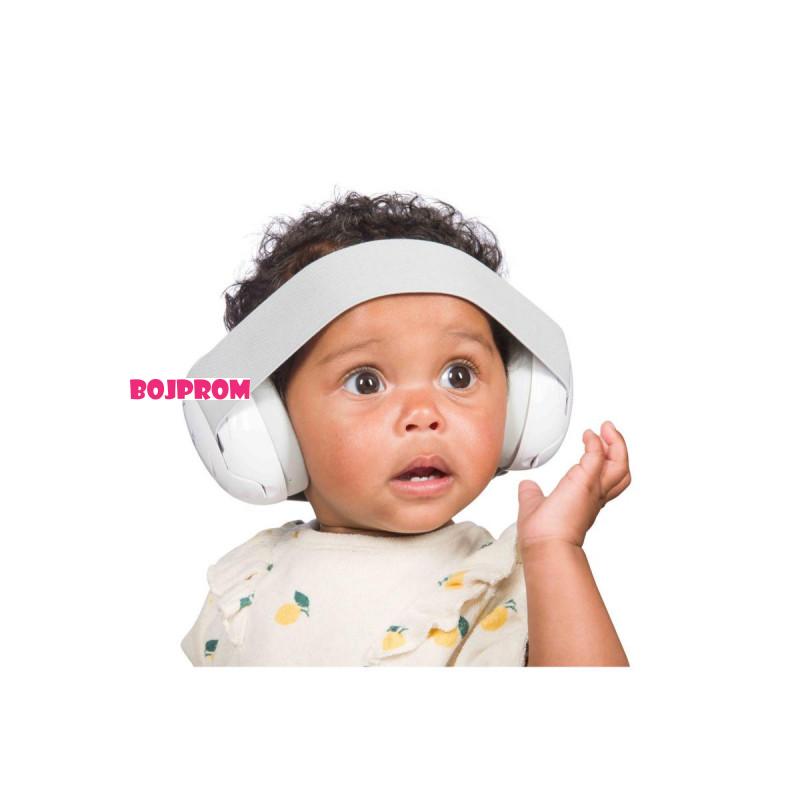 DOOKY SLUSALICE ZA BEBE EAR PROTECTION WHITE 0-3G 46278 