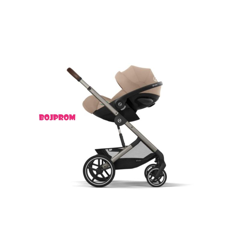 CYBEX KOLICA BALIOS 2U1 ALMOND BEIGE I SJEDALICA CLOUD G I-SIZE PLUS ALMOND 