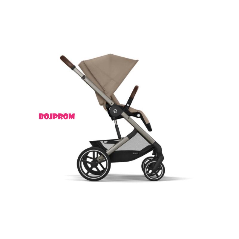 CYBEX KOLICA BALIOS 2U1 ALMOND BEIGE I SJEDALICA CLOUD G I-SIZE PLUS ALMOND 