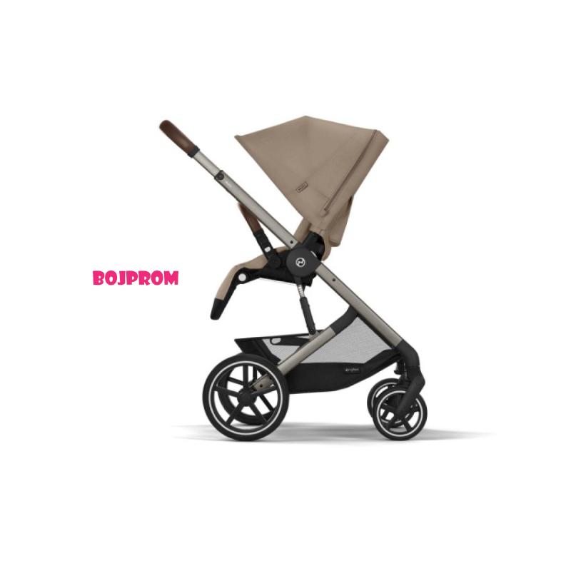 CYBEX KOLICA BALIOS 2U1 ALMOND BEIGE I SJEDALICA CLOUD G I-SIZE PLUS ALMOND 
