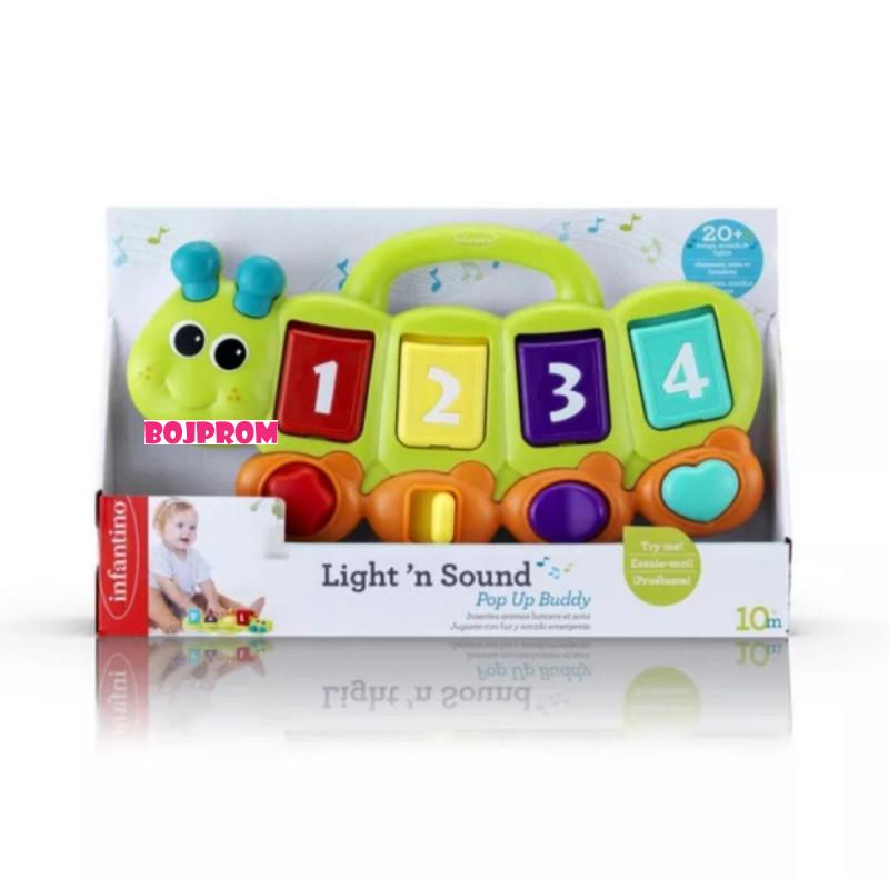 INFANTINO BKIDS MUZICKA GUSJENICA 315092 