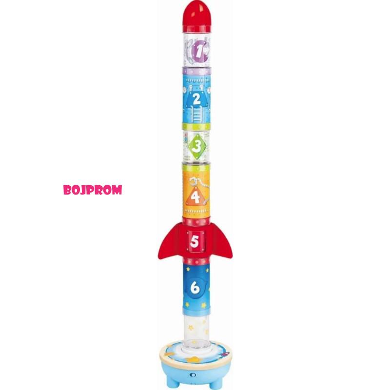 HAPE PLASTICNA RAKETA E0387 