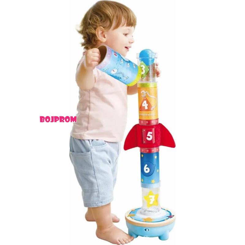 HAPE PLASTICNA RAKETA E0387 