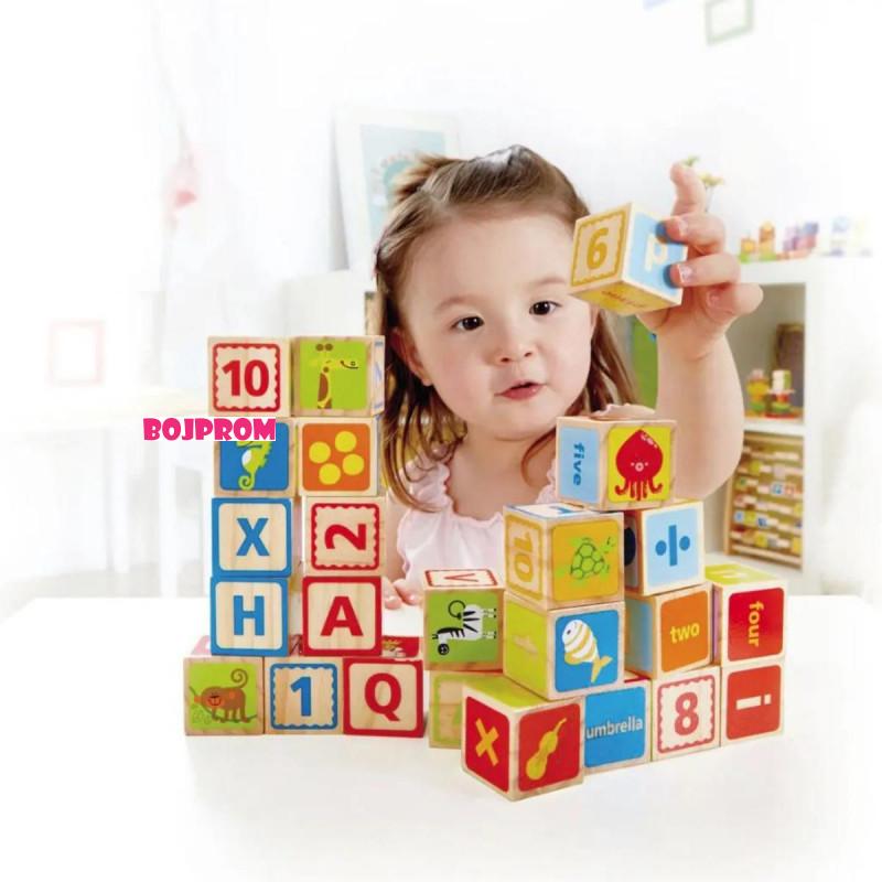 HAPE DRVENE KOCKE ZA IGRANJE E0419 