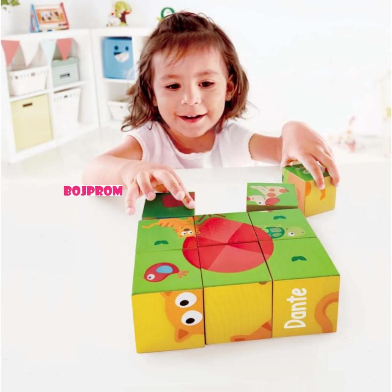 HAPE DRVENE KOCKE ZA IGRANJE E0452 