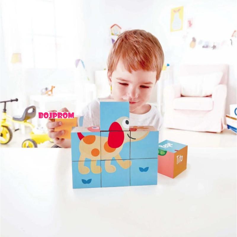 HAPE DRVENE KOCKE ZA IGRANJE E0452 
