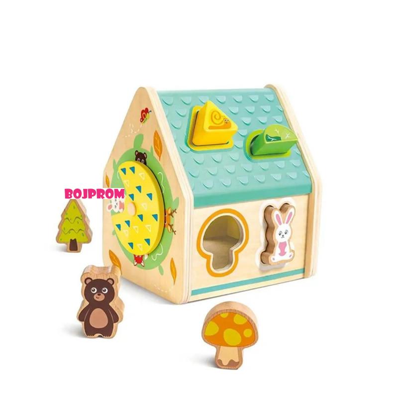 HAPE DRVENA KUCICA SORTER OBLIKA E0515 