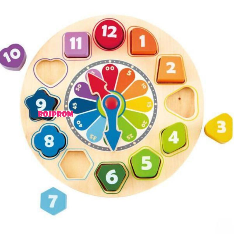 HAPE DRVENI SAT EDUKATIVNA IGRACKA E1622 