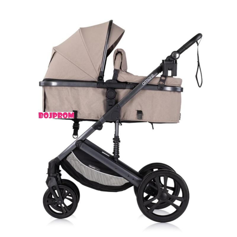 CHIPOLINO KOLICA AMORE TIRAMISU KKAM02503TR I AUTO SJEDALICA AMORE TIRAMISU STKAM02503TR 