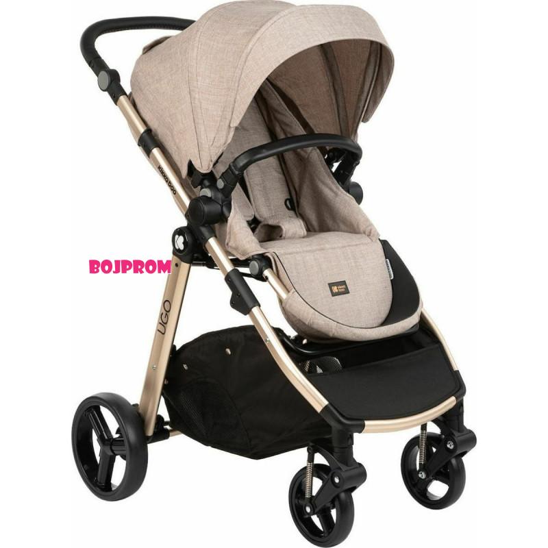 KIKKA BOO KOLICA UGO BEIGE MELANGE 31001010141 