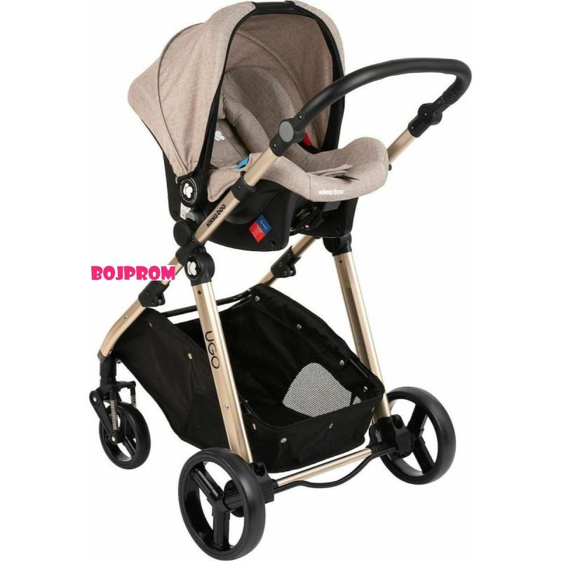 KIKKA BOO KOLICA UGO BEIGE MELANGE 31001010141 