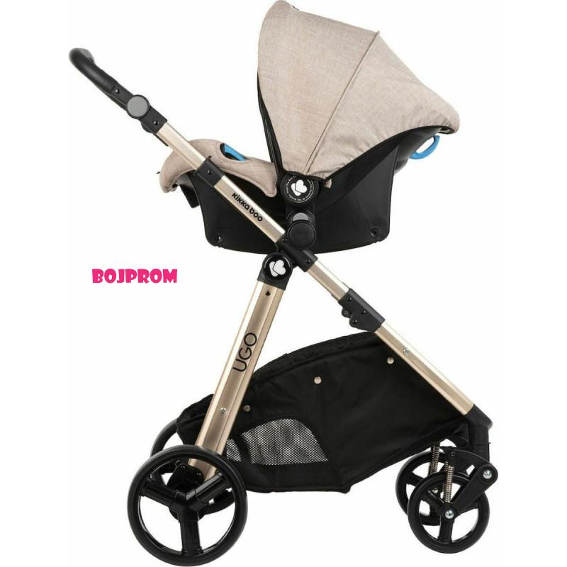 KIKKA BOO KOLICA UGO BEIGE MELANGE 31001010141 