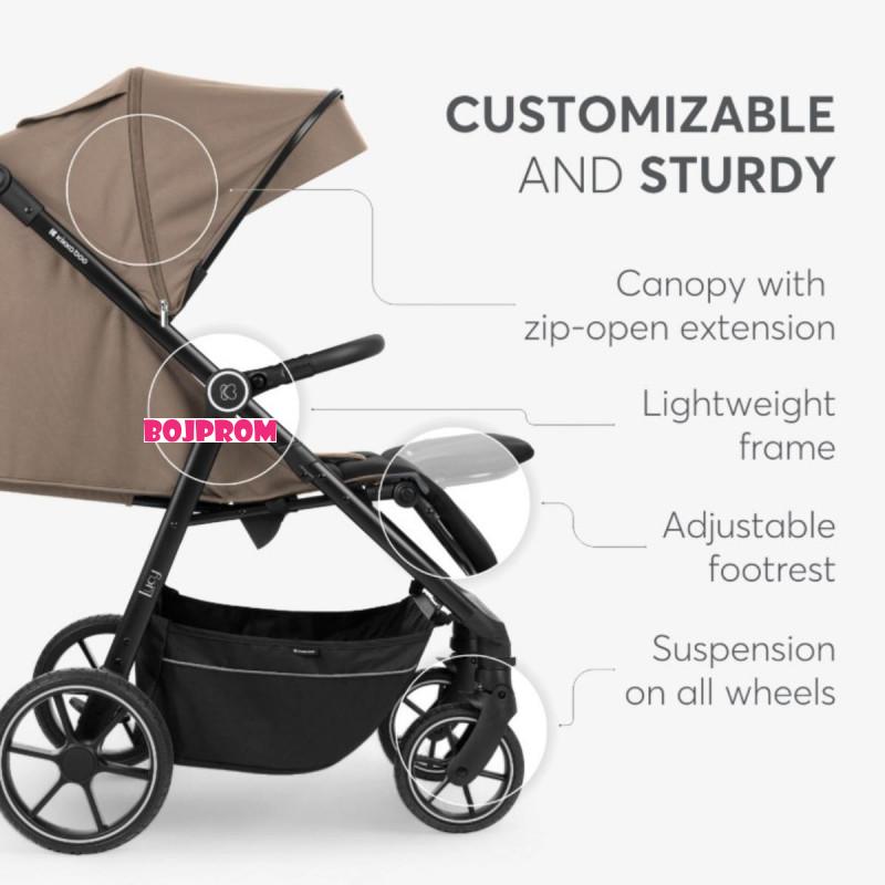 KIKKA BOO KOLICA LUCY BEIGE 31001030209 