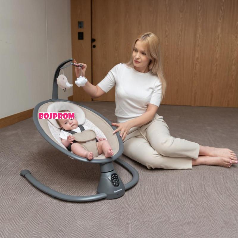 KIKKA BOO EL.LJULJASKA TWIDDLE BEIGE 2024 31005010078 