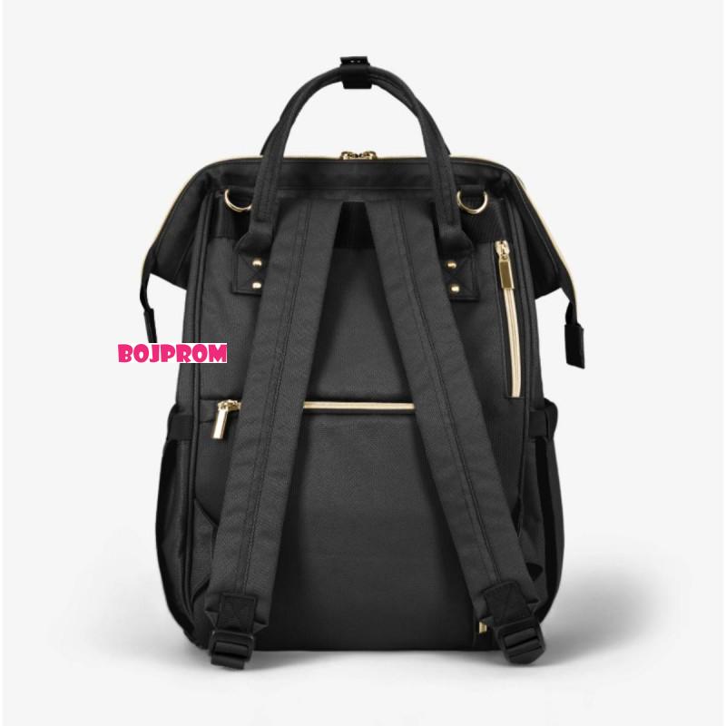KIKKA BOO TORBA SIENA BLACK&GOLD 2025 31108020110 