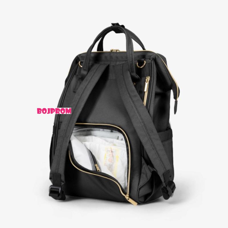 KIKKA BOO TORBA SIENA BLACK&GOLD 2025 31108020110 
