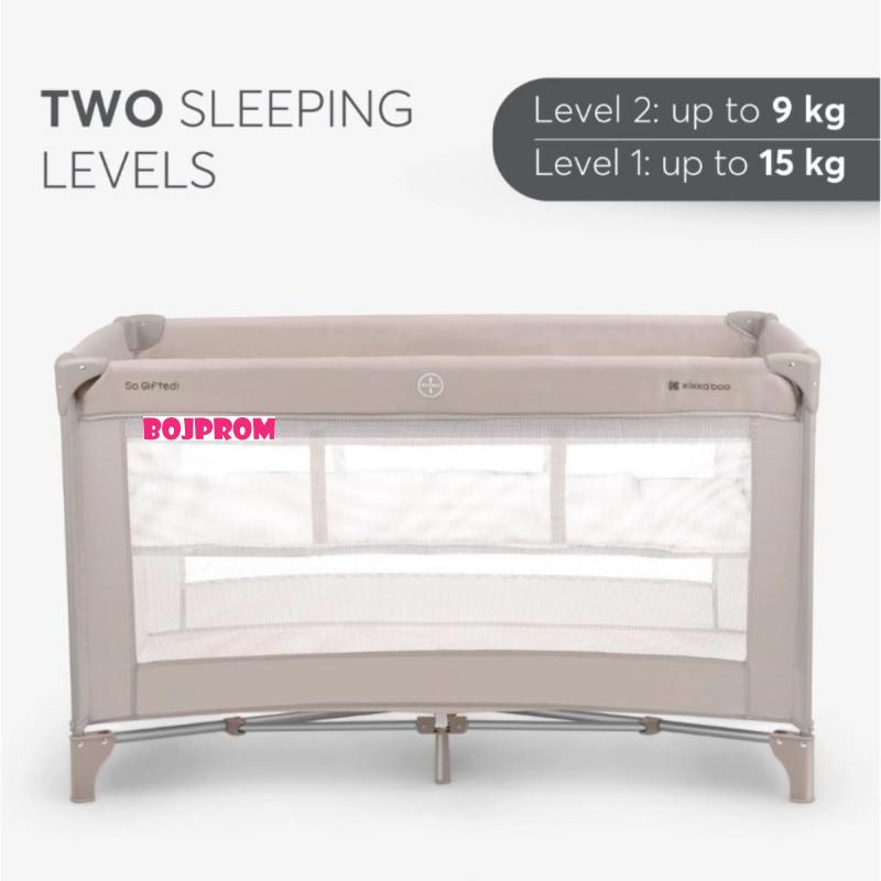 KIKKA BOO VIKEND KREVET SO GIFTED BEIGE 2023 2 LEVELS 31003010106 