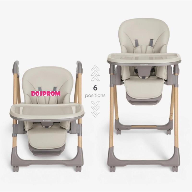 KIKKA BOO STOLICA ZA HRANJENJE OLIVE BEIGE 31004010181 