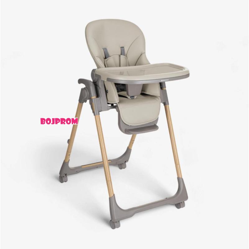KIKKA BOO STOLICA ZA HRANJENJE OLIVE BEIGE 31004010181 